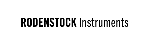 The Rodenstock Instruments logo in black.