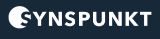 The logo for Synspunkt.