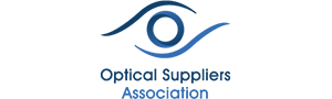 The Optical Suppliers Association logo in blue.