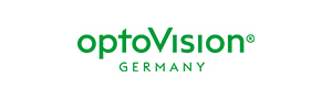 The OptoVision logo in green.