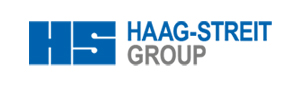 The Haag-Streit Group logo in blue.