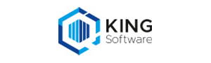 The King Software logo in black.