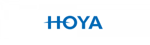 The Hoya logo in blue.