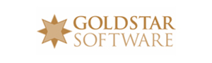 The Goldstar Software logo in gold.
